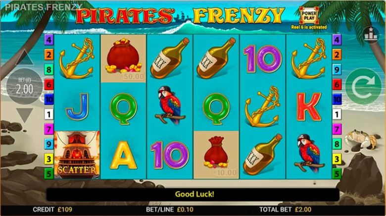 Игровой автомат Pirates Frenzy