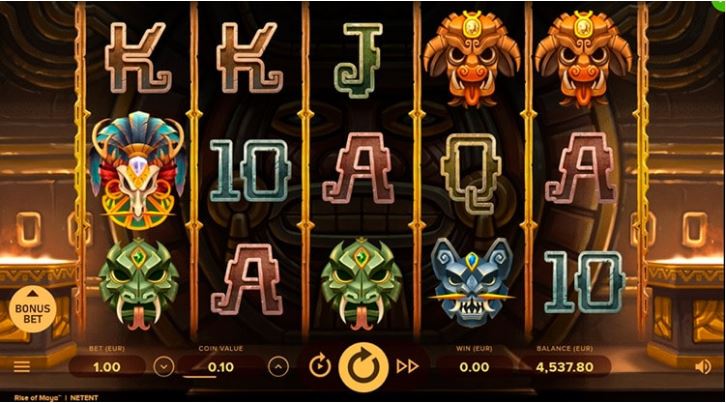 игровой автомат rise of maya